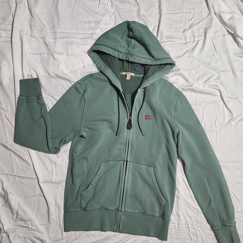 Burberry Brit Sage Green Hoodie